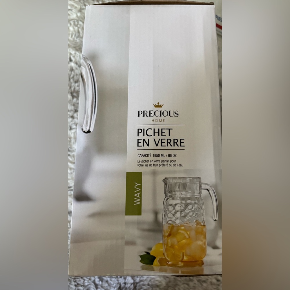 Home Glass Pitcher - Picture 2 of 2